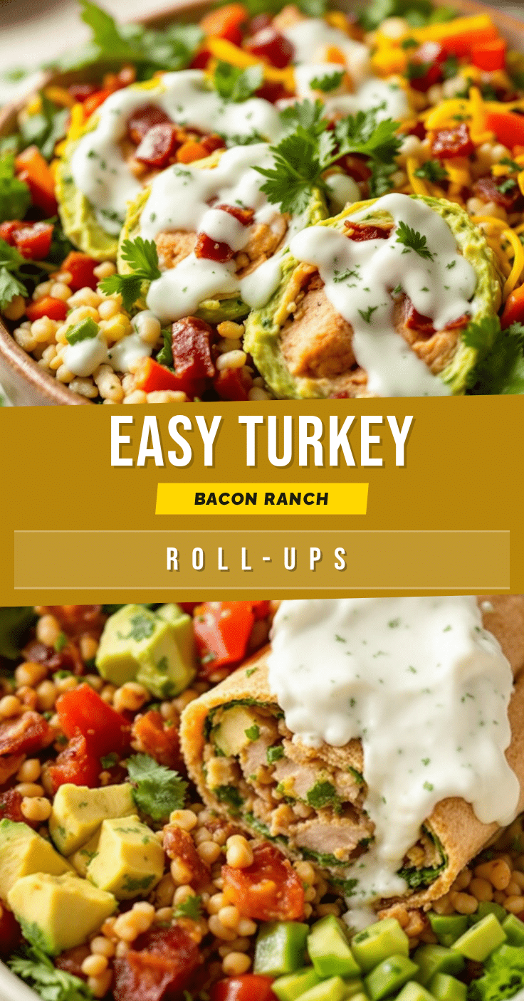 turkey bacon ranch roll-ups recipe