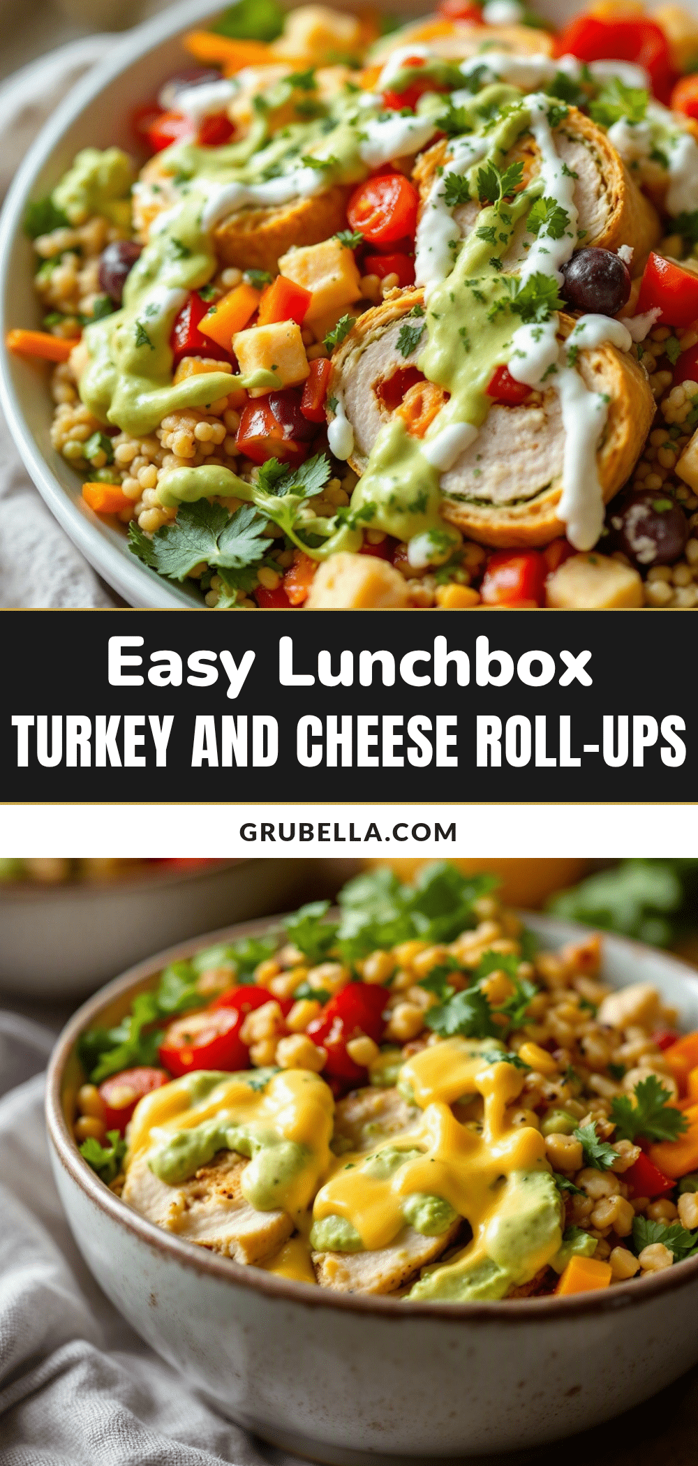 turkey cheese lunchbox roll-ups recipe