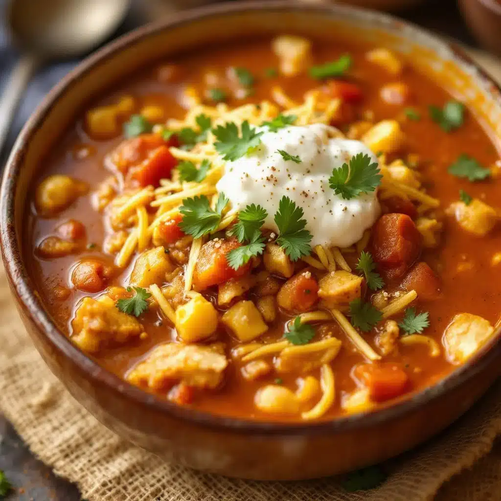 witchs brew chicken tortilla soup - featured image