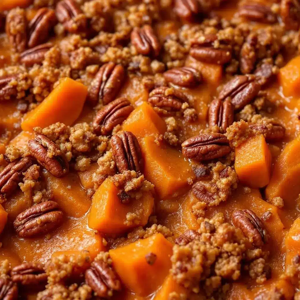 brown sugar pecan sweet potato casserole preparation steps