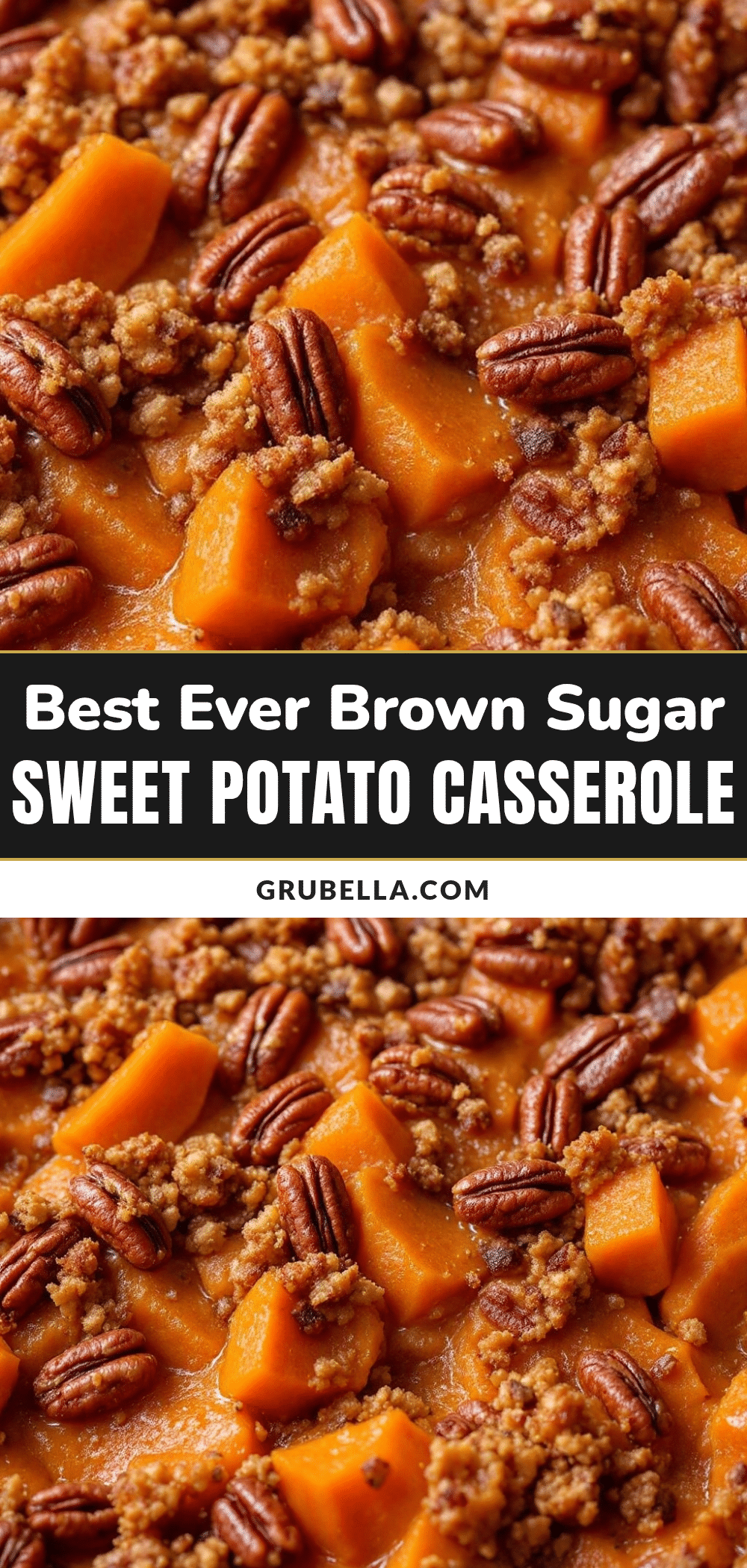 brown sugar pecan sweet potato casserole recipe