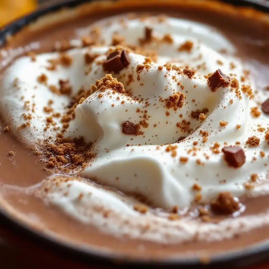cozy spiked pumpkin spice hot chocolate - featured image