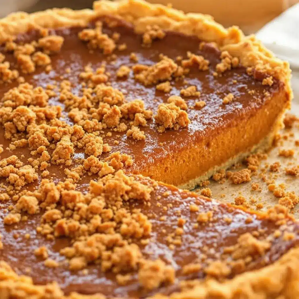 creamy bourbon pumpkin pie preparation steps