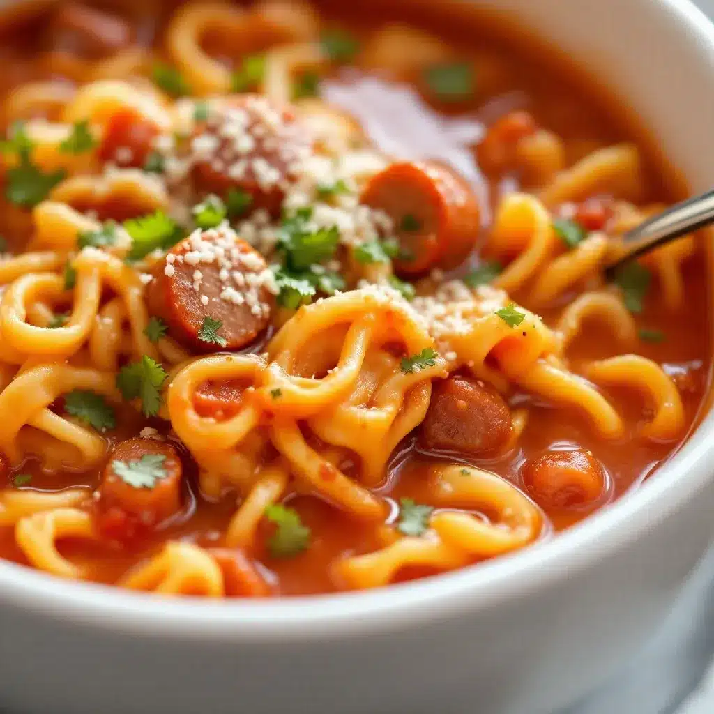 creamy crockpot lasagna soup preparation steps