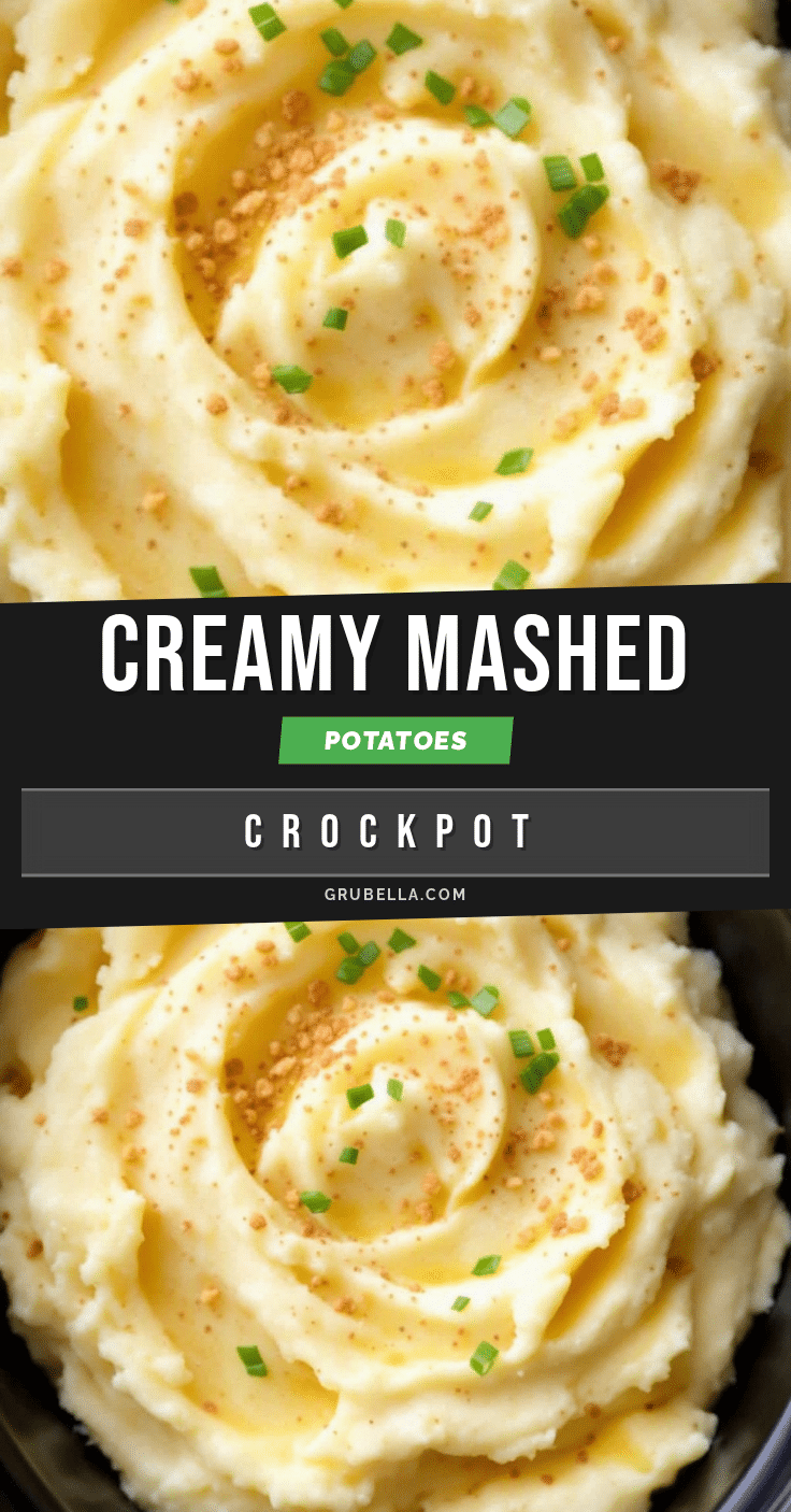 creamy crockpot mashed potatoes with cream cheese recipe