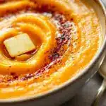 creamy roasted butternut squash soup - featured image