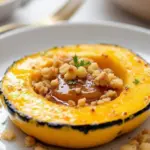 creamy roasted delicata squash - featured image