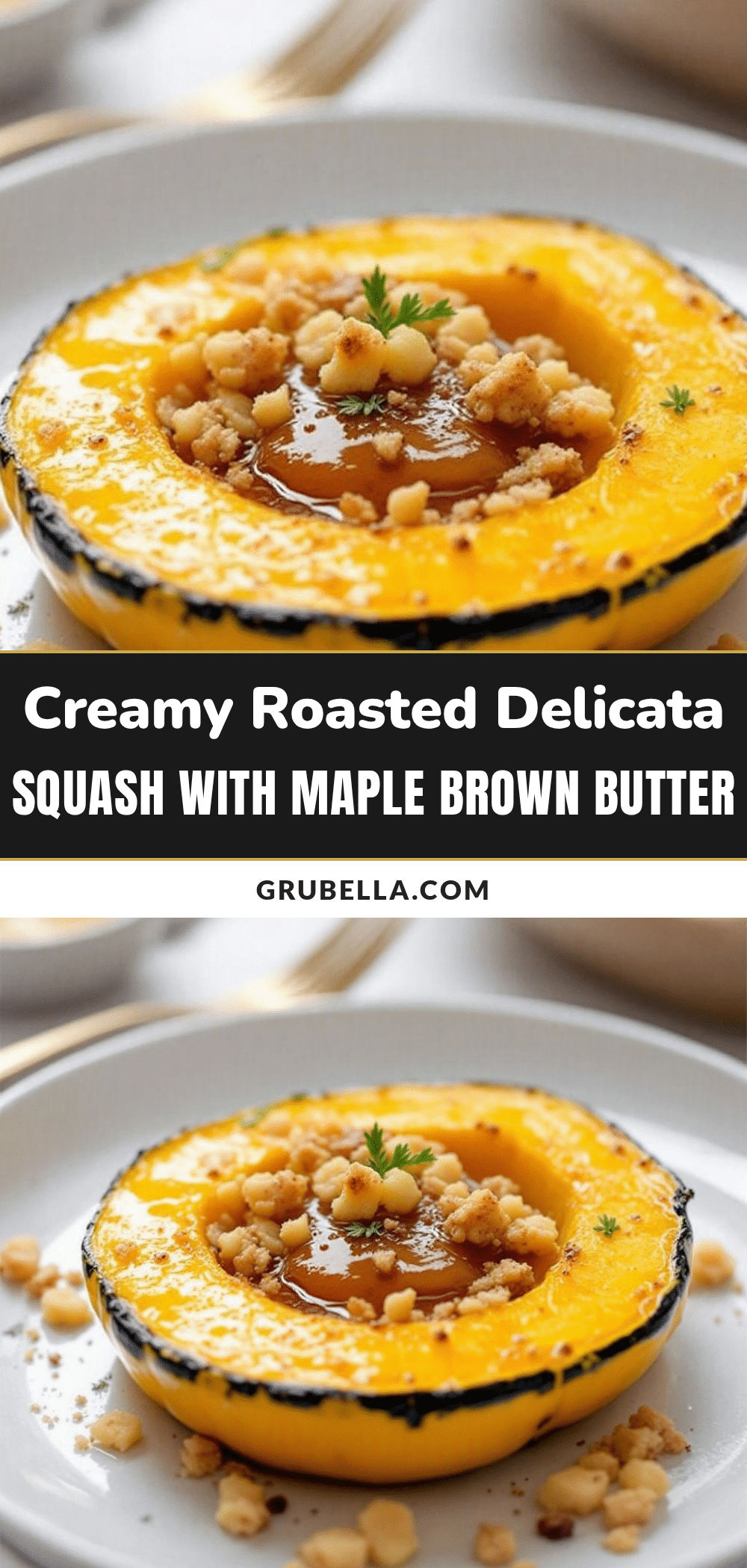 creamy roasted delicata squash recipe
