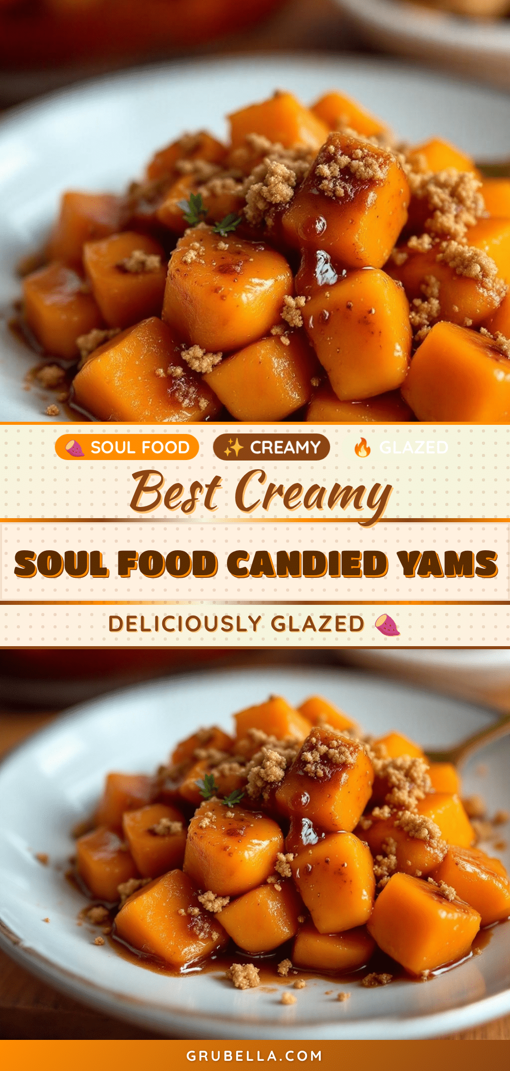 creamy soul food candied yams recipe