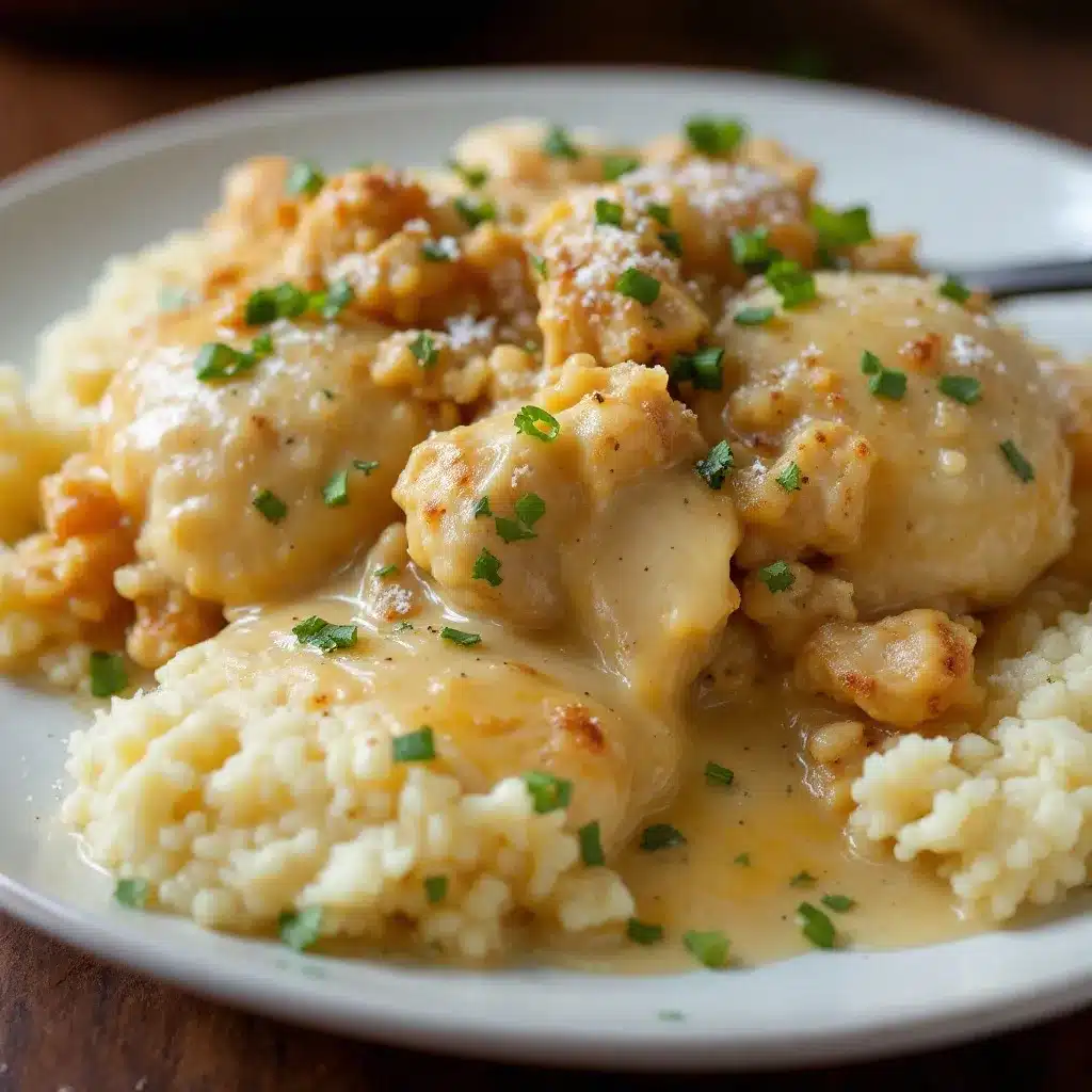 creamy southern buttermilk chicken and dumplings preparation steps