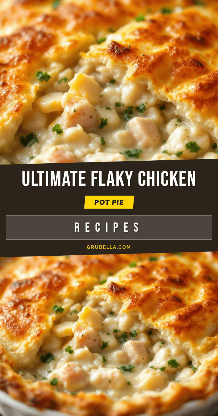 flaky chicken pot pie with puff pastry recipe