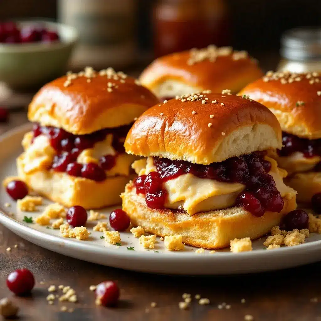 Friendsgiving Turkey Sliders preparation steps