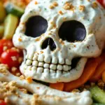 Halloween Skeleton Veggie Tray - featured image