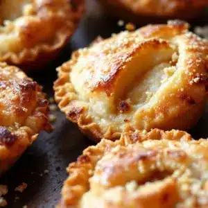 mini apple hand pies - featured image