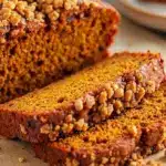 moist brown butter pumpkin bread - featured image