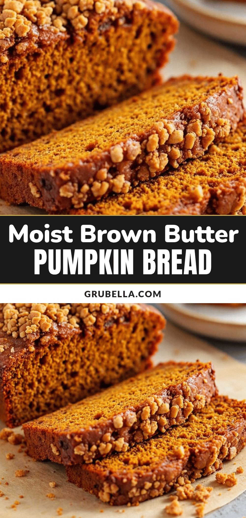 moist brown butter pumpkin bread recipe