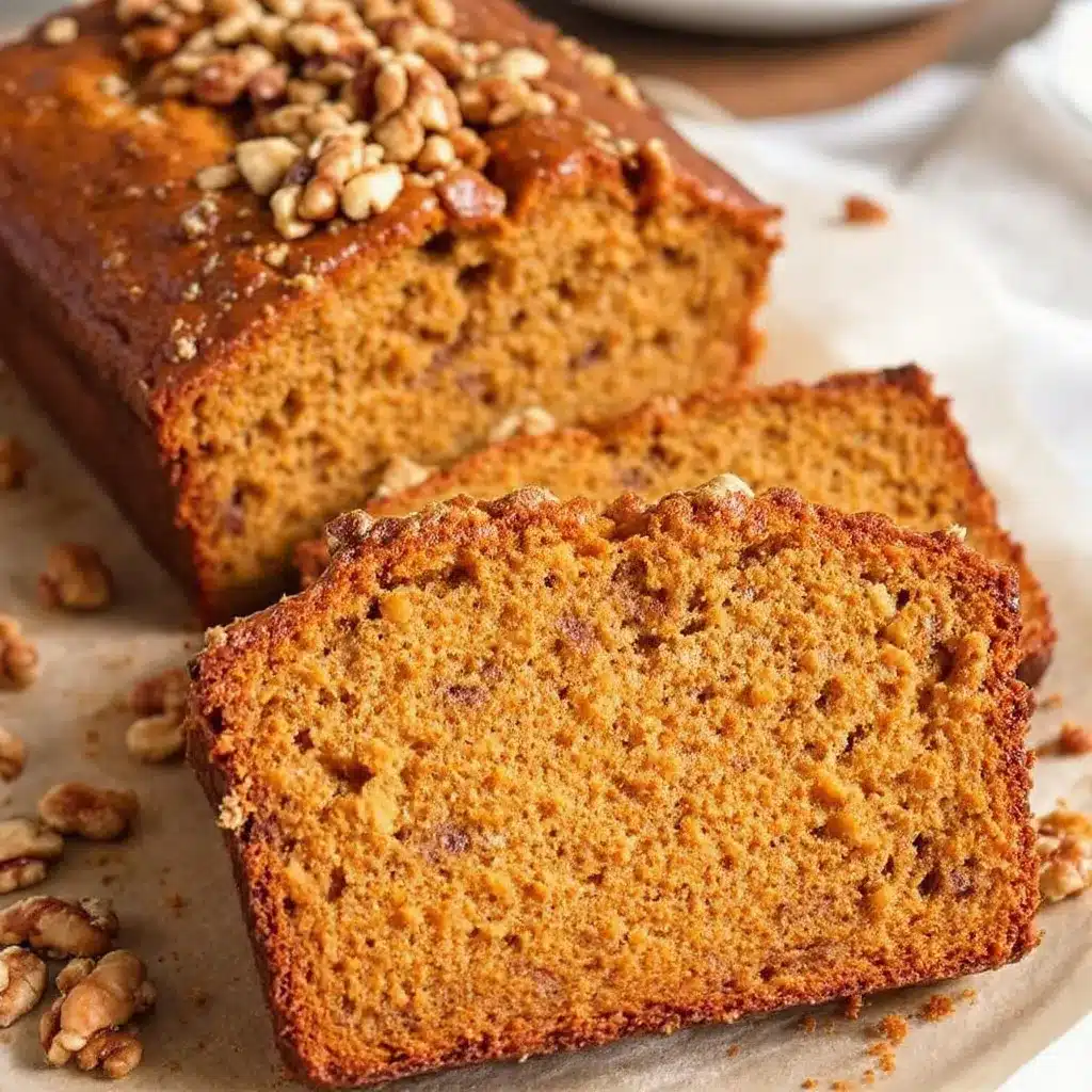 moist spiced persimmon bread with walnuts preparation steps