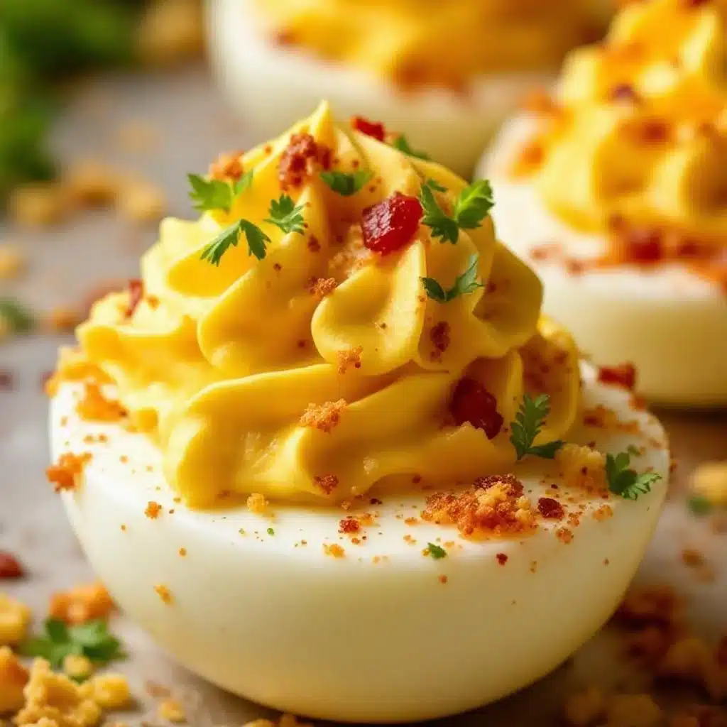 monster mouth deviled eggs - featured image