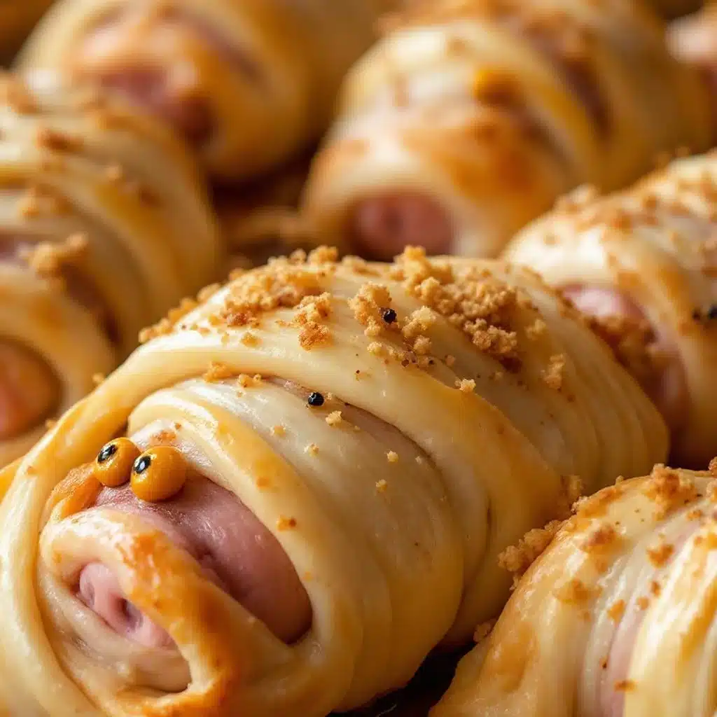 mummy pigs in a blanket - featured image