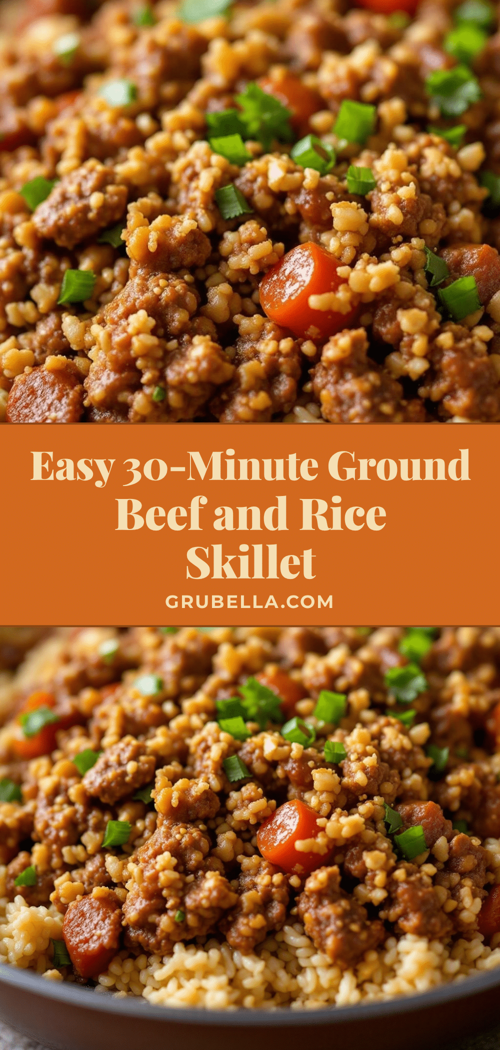 Quick 30-Minute Ground Beef and Rice Skillet recipe