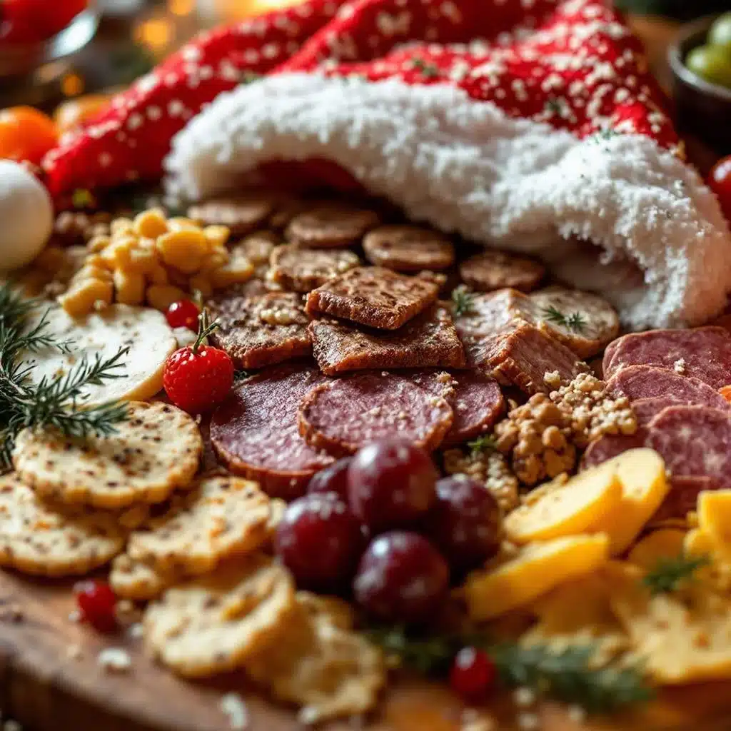 Santa Hat Charcuterie Board - featured image