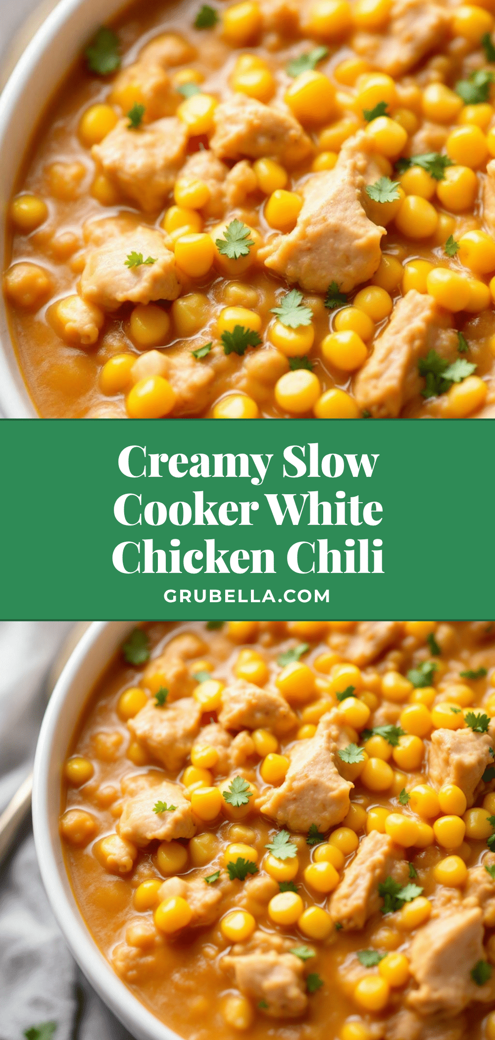 slow cooker white chicken chili recipe