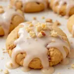 soft persimmon cookies with cinnamon glaze - featured image
