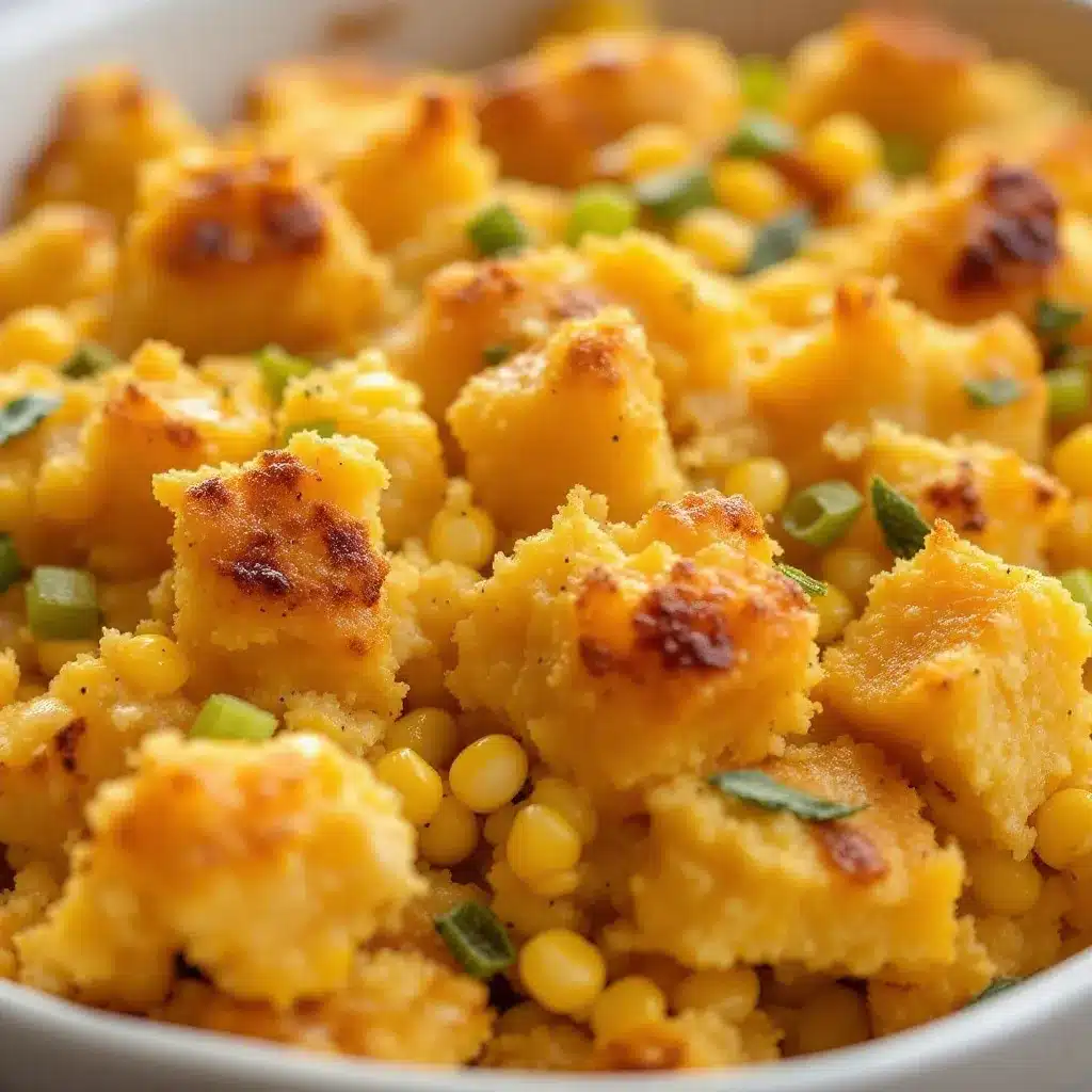 Southern cornbread dressing preparation steps