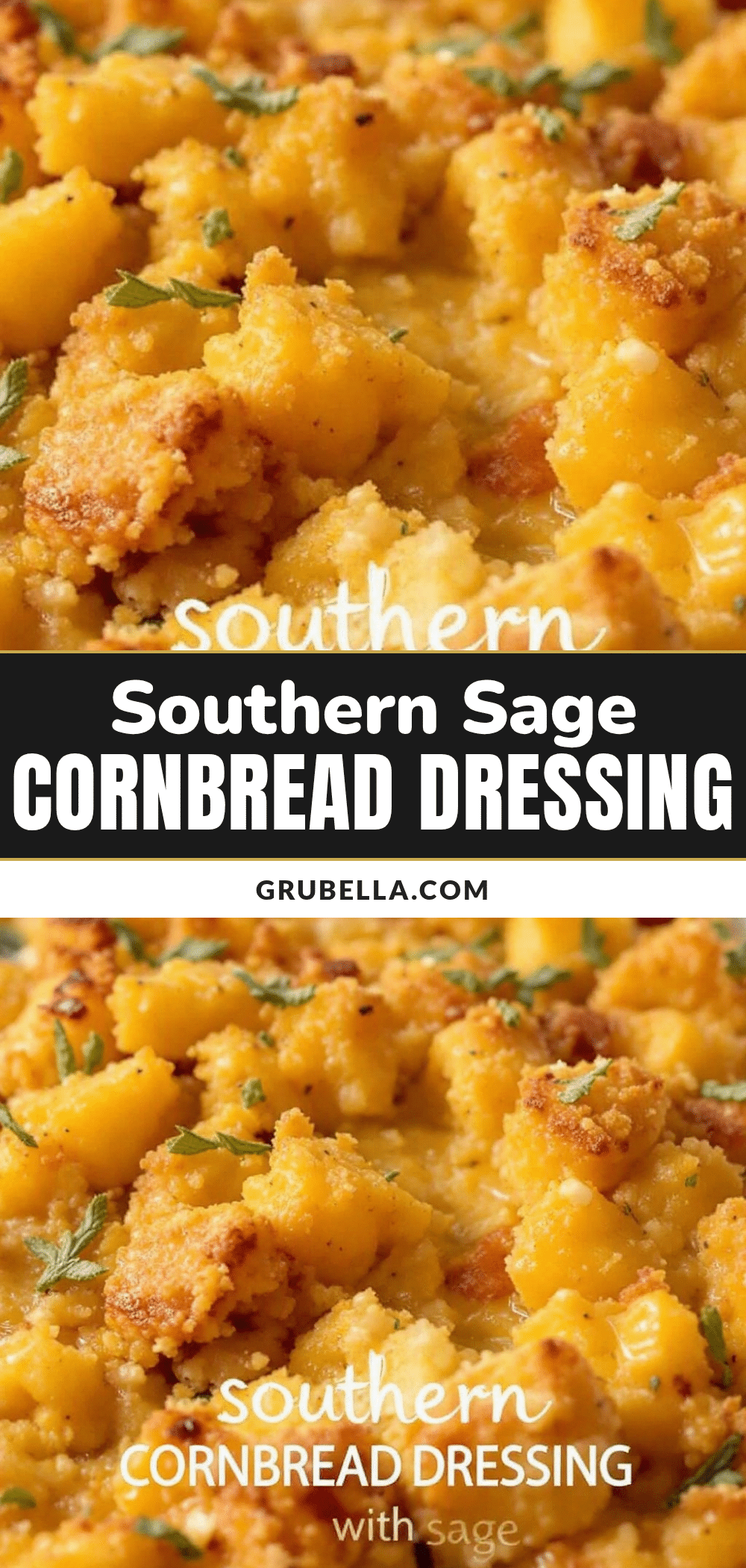 Southern Cornbread Dressing with Sage recipe
