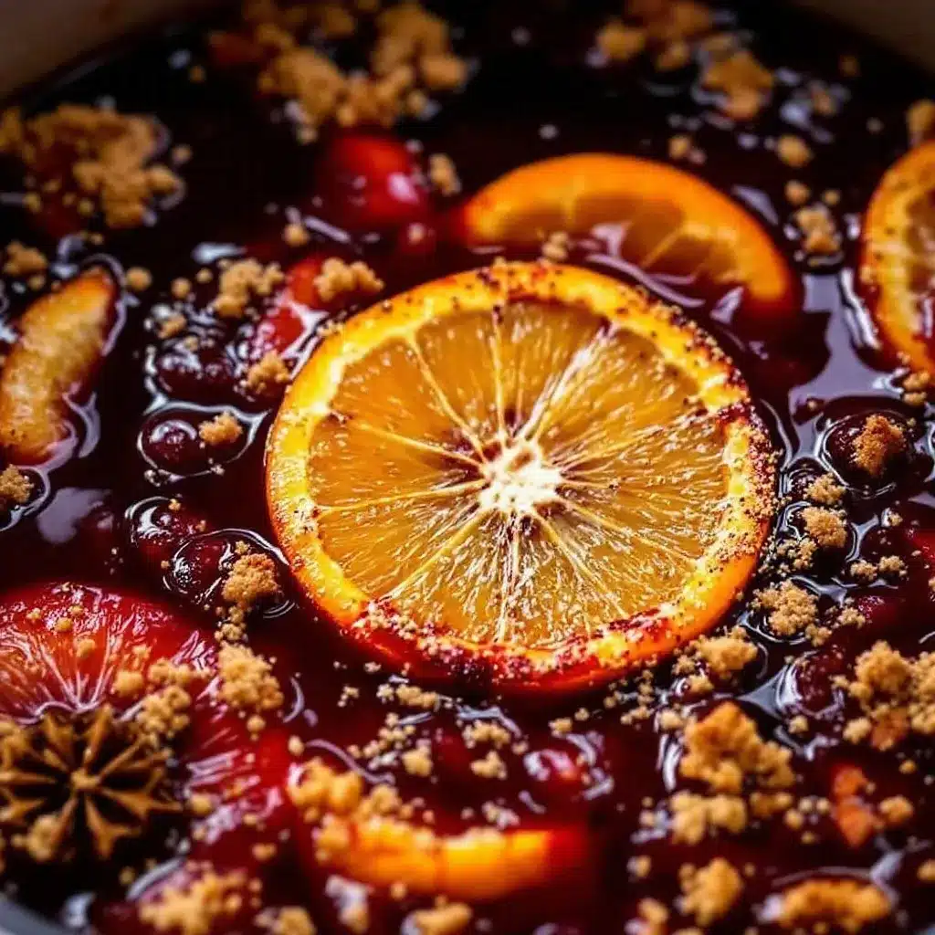 spiced mulled wine preparation steps