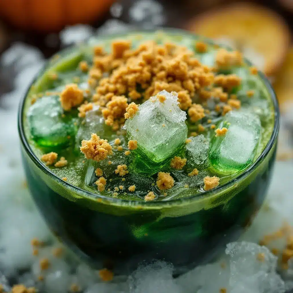 spooky witchs brew green punch preparation steps