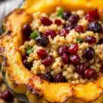 stuffed acorn squash - featured image