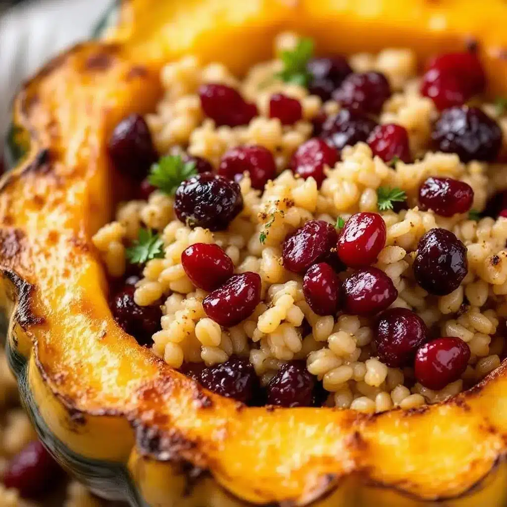 stuffed acorn squash - featured image