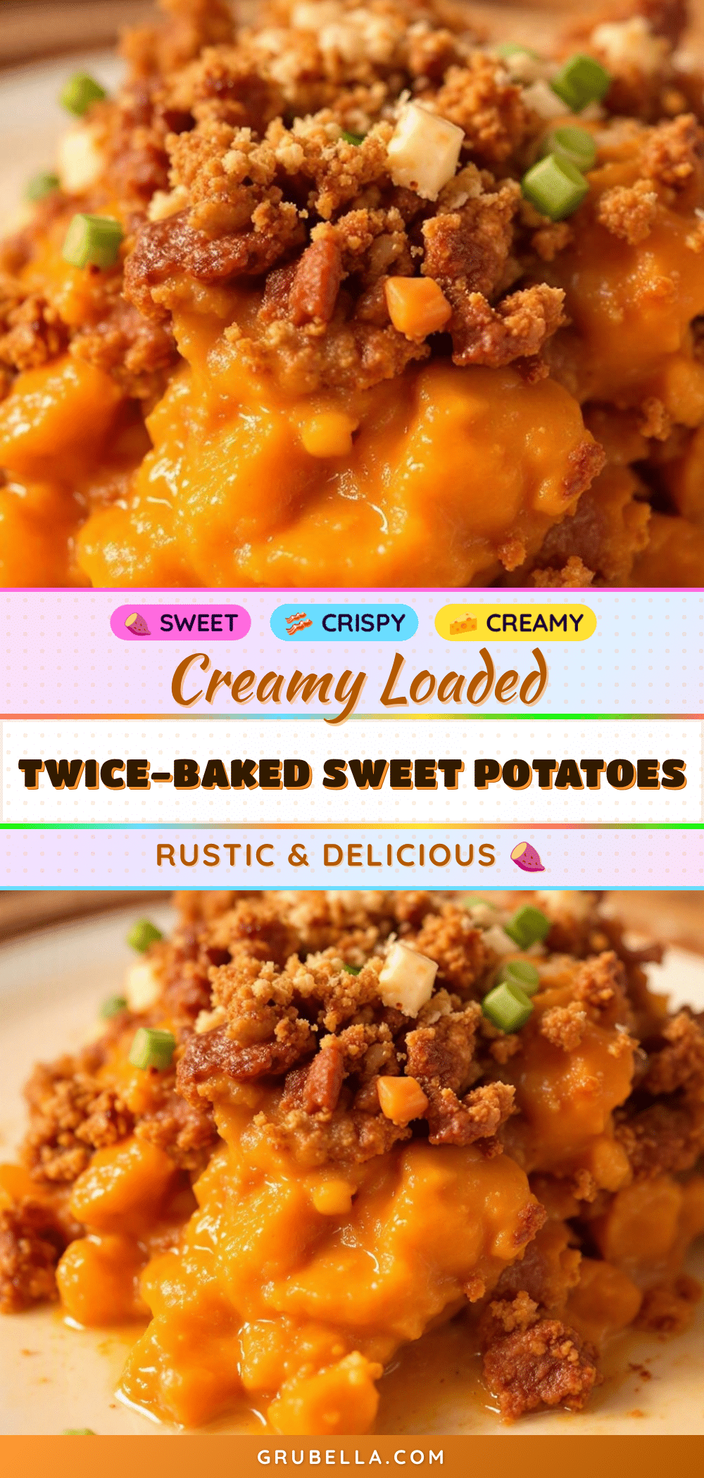 twice-baked sweet potato casserole recipe